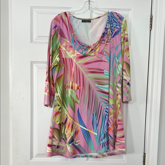 AZALEA Tops - Tropical Multicolor Women's Tunic